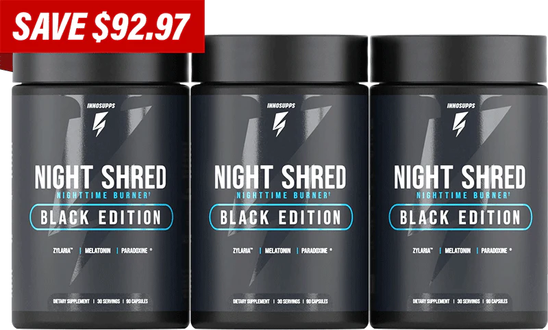 Special Offer 3 Bottles of Night Shred Black