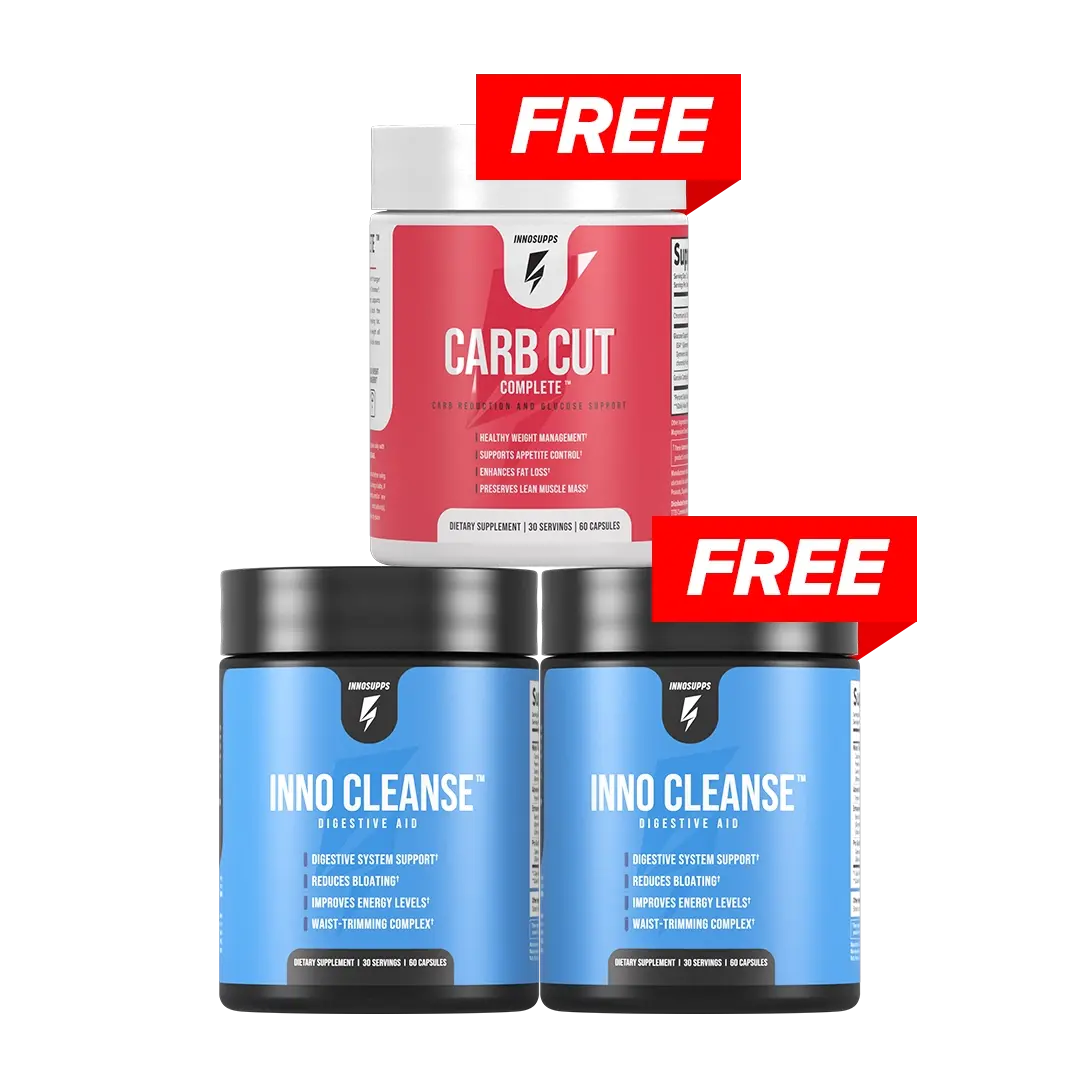 2 Bottles of Inno Cleanse + 1 Carb Cut Complete Special Offer