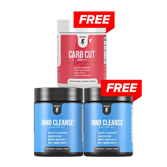 2 Bottles of Inno Cleanse + 1 Carb Cut Complete Special Offer