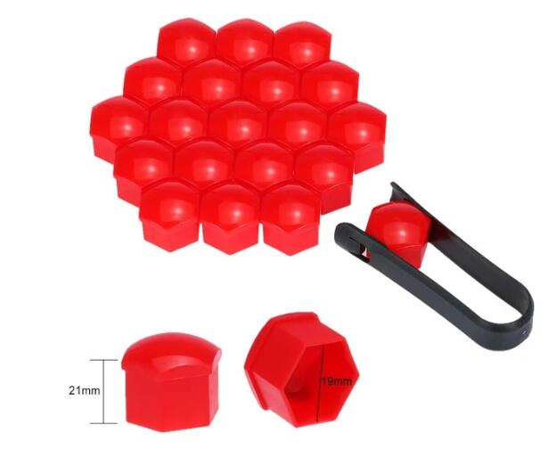 Car Wheel Rim Bolt Protectors and Nut Caps