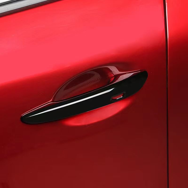 Carbon Fiber Pattern Door Handle Trim for Mazda CX-60